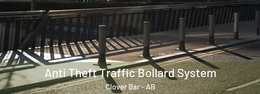  Anti Theft Traffic Bollard System Clover Bar - AB