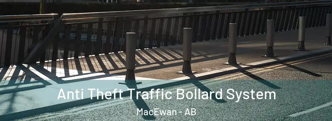  Anti Theft Traffic Bollard System MacEwan - AB