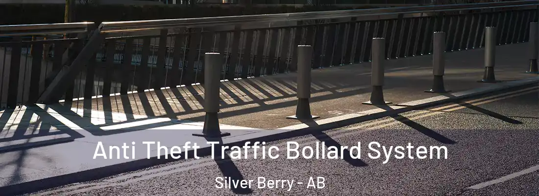  Anti Theft Traffic Bollard System Silver Berry - AB