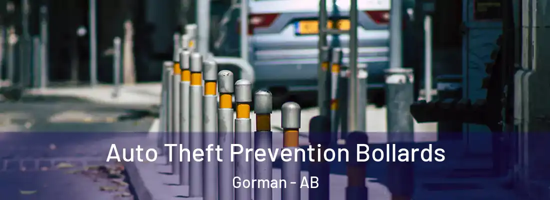  Auto Theft Prevention Bollards Gorman - AB