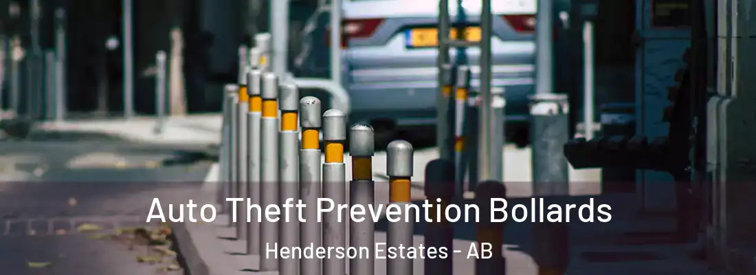  Auto Theft Prevention Bollards Henderson Estates - AB