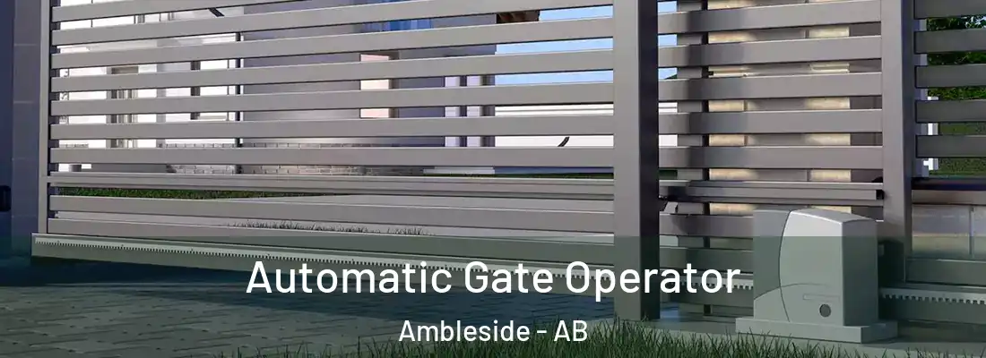  Automatic Gate Operator Ambleside - AB