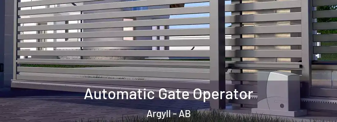  Automatic Gate Operator Argyll - AB