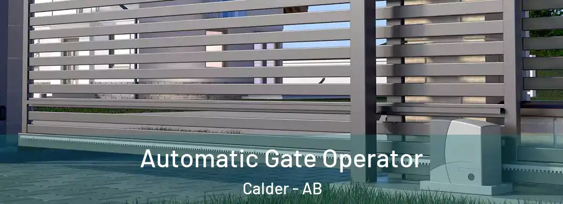  Automatic Gate Operator Calder - AB