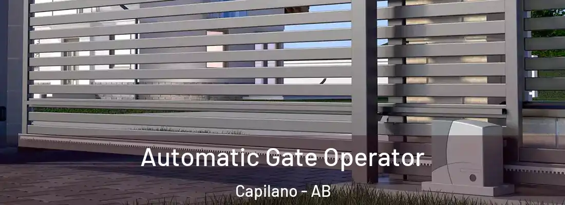  Automatic Gate Operator Capilano - AB