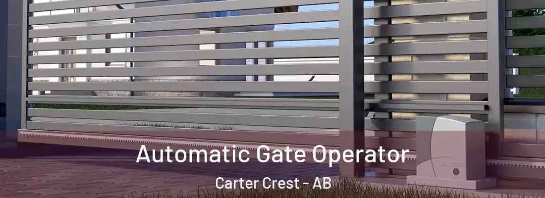  Automatic Gate Operator Carter Crest - AB
