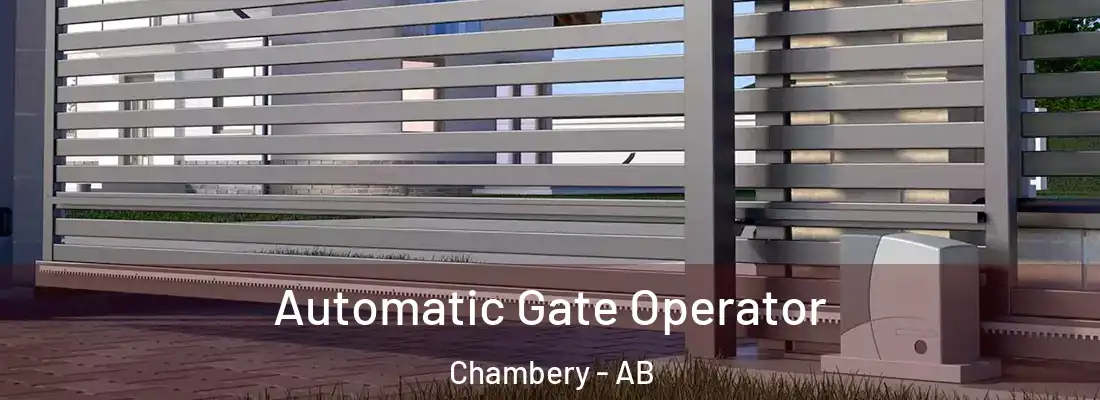  Automatic Gate Operator Chambery - AB