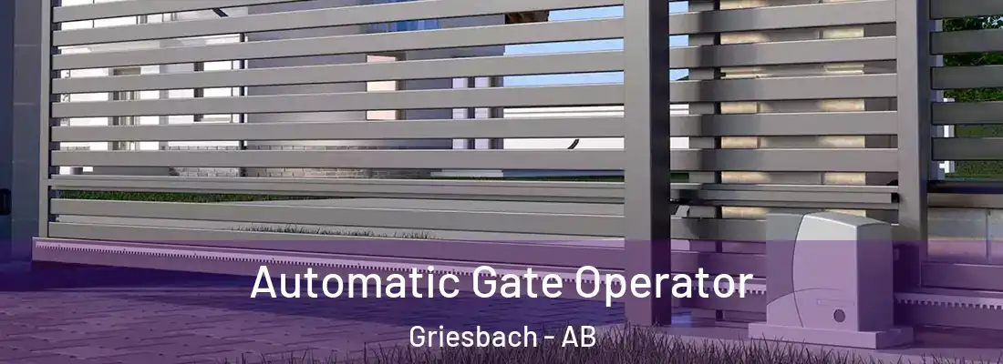  Automatic Gate Operator Griesbach - AB
