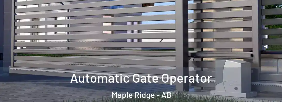  Automatic Gate Operator Maple Ridge - AB