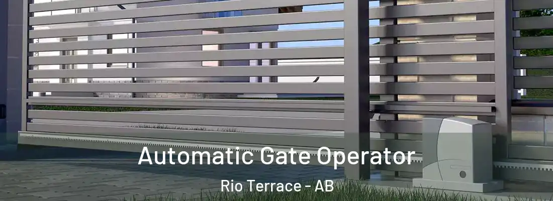  Automatic Gate Operator Rio Terrace - AB