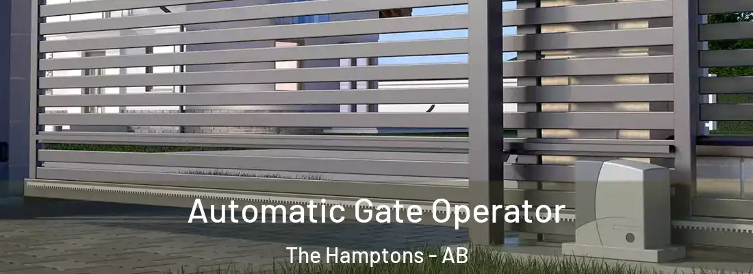  Automatic Gate Operator The Hamptons - AB
