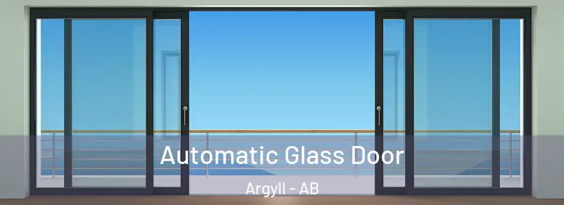  Automatic Glass Door Argyll - AB