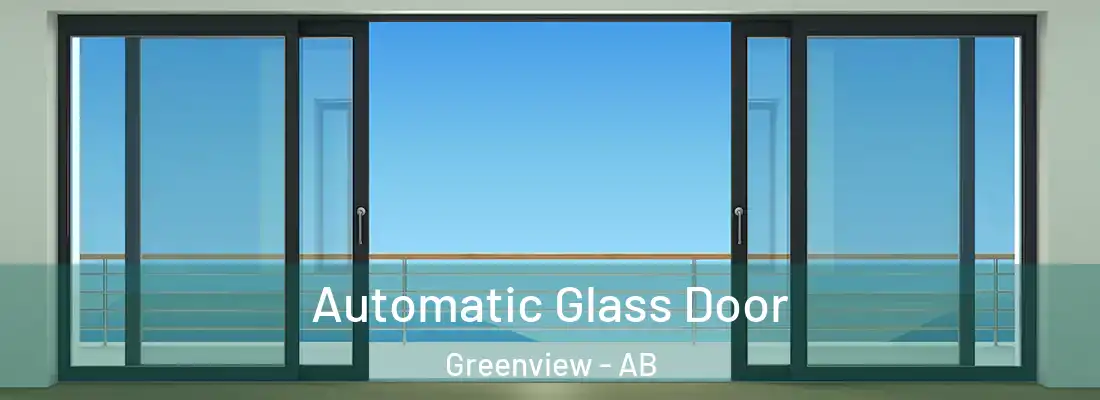  Automatic Glass Door Greenview - AB