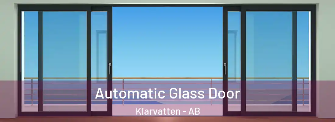  Automatic Glass Door Klarvatten - AB
