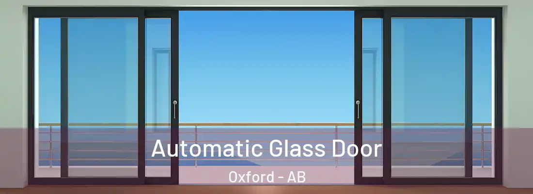  Automatic Glass Door Oxford - AB