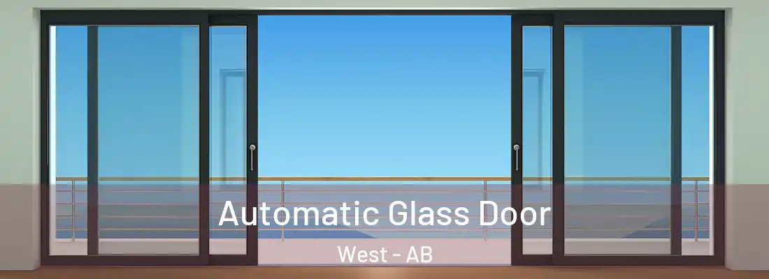  Automatic Glass Door West - AB