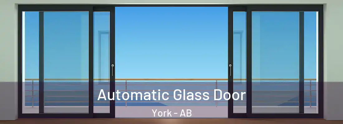  Automatic Glass Door York - AB