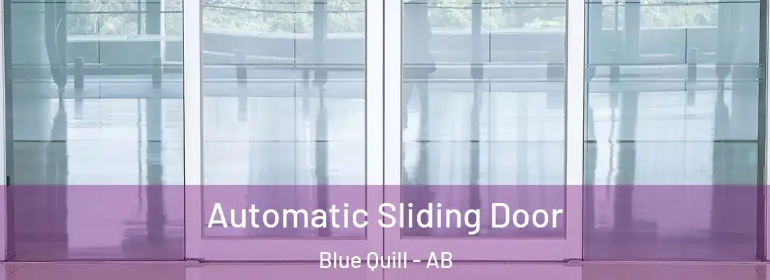  Automatic Sliding Door Blue Quill - AB
