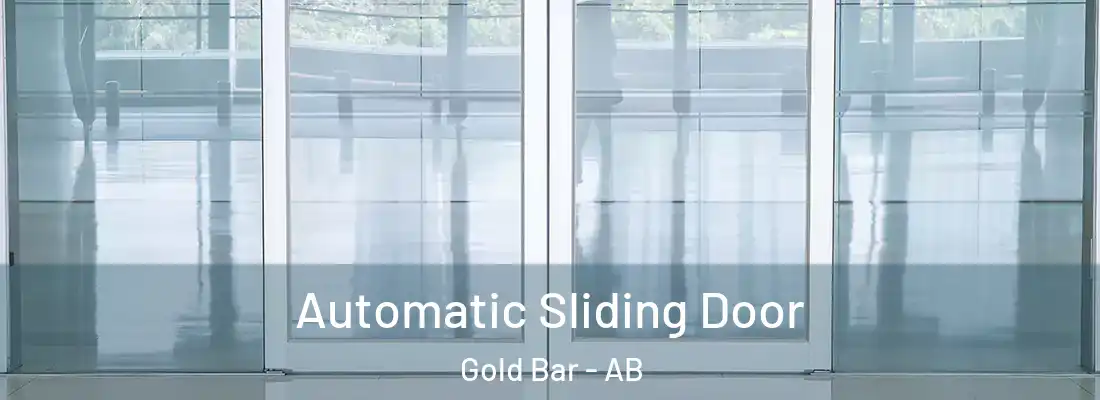  Automatic Sliding Door Gold Bar - AB