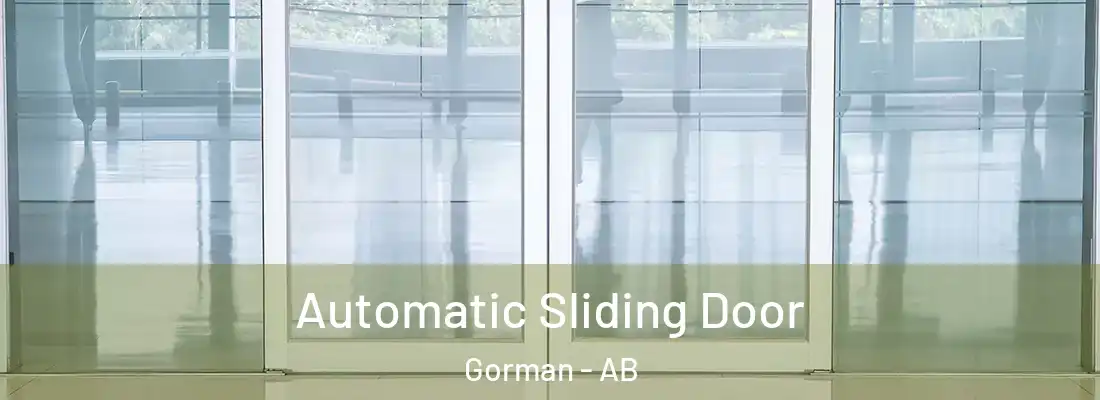  Automatic Sliding Door Gorman - AB