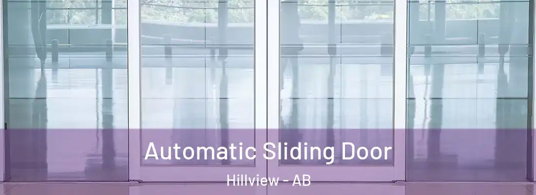  Automatic Sliding Door Hillview - AB