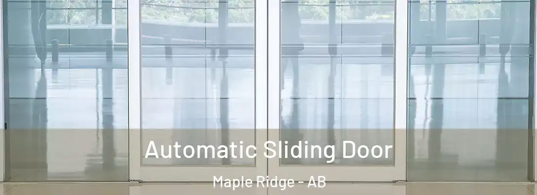  Automatic Sliding Door Maple Ridge - AB