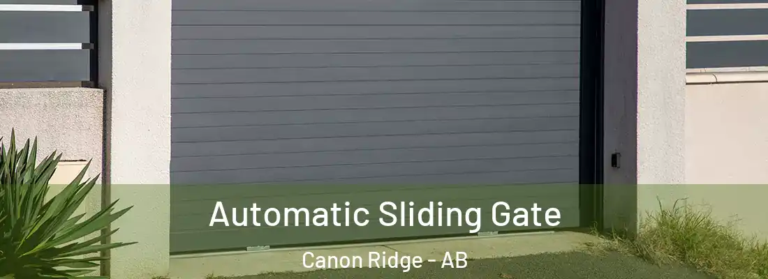  Automatic Sliding Gate Canon Ridge - AB