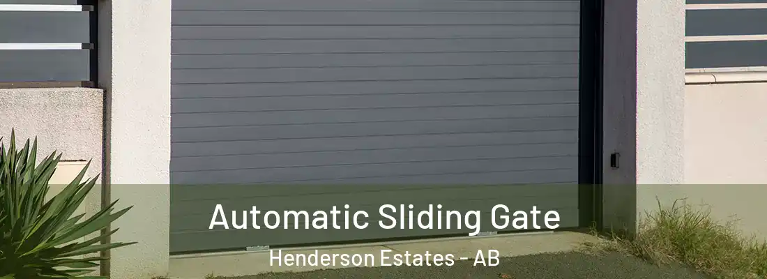  Automatic Sliding Gate Henderson Estates - AB
