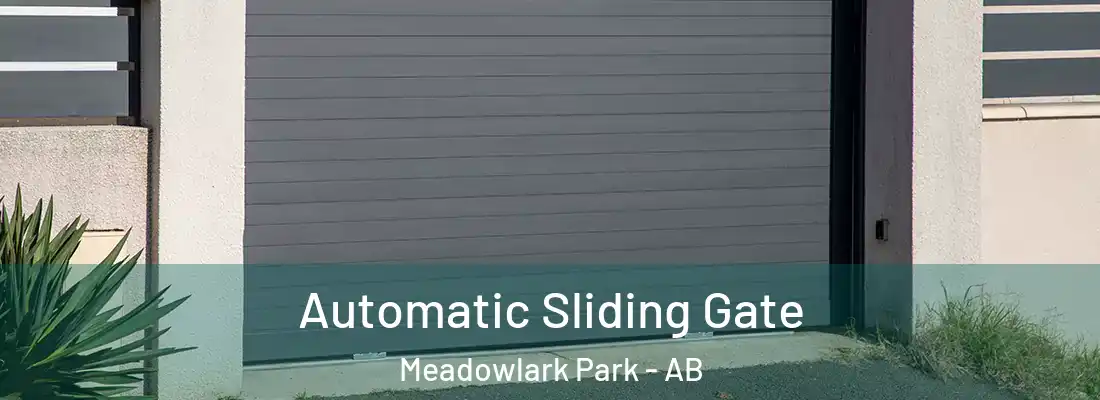  Automatic Sliding Gate Meadowlark Park - AB