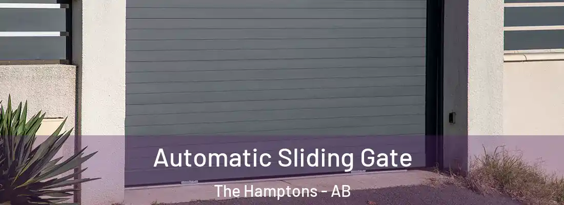  Automatic Sliding Gate The Hamptons - AB