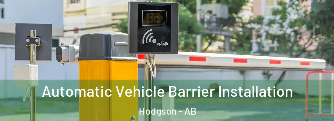  Automatic Vehicle Barrier Installation Hodgson - AB