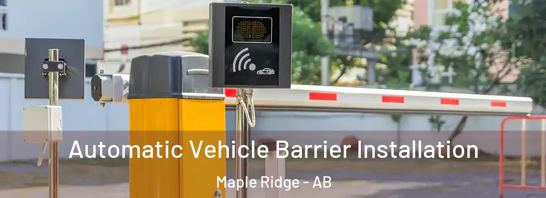  Automatic Vehicle Barrier Installation Maple Ridge - AB