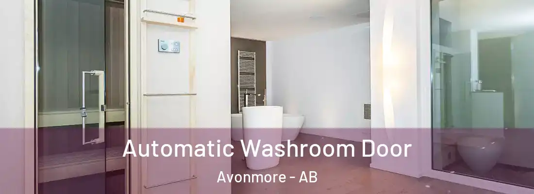  Automatic Washroom Door Avonmore - AB