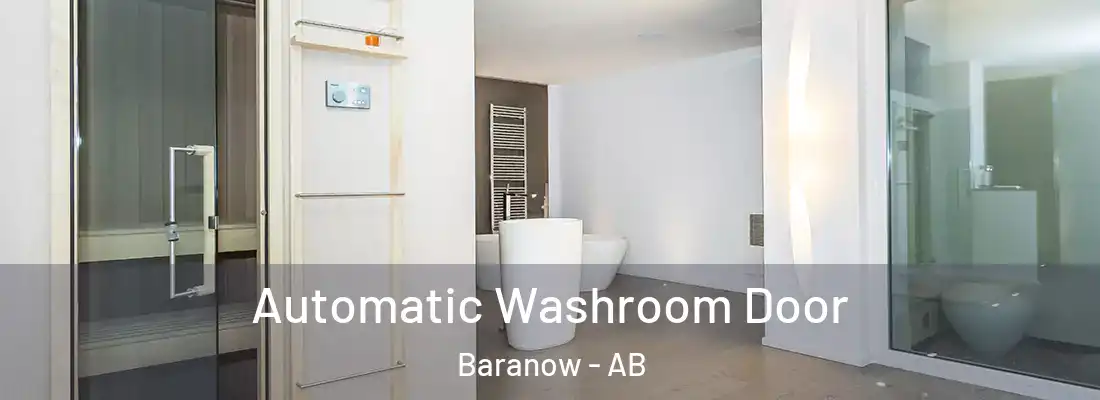  Automatic Washroom Door Baranow - AB