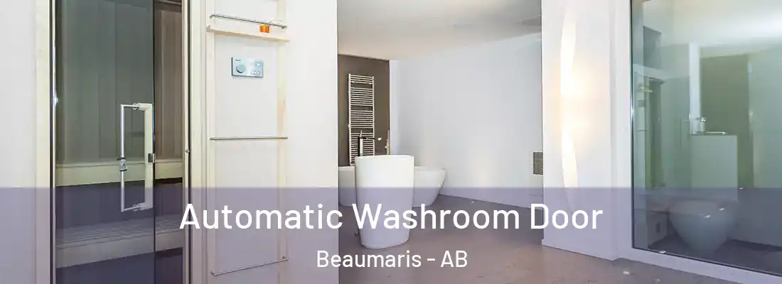  Automatic Washroom Door Beaumaris - AB