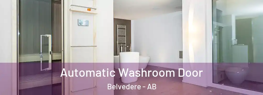  Automatic Washroom Door Belvedere - AB