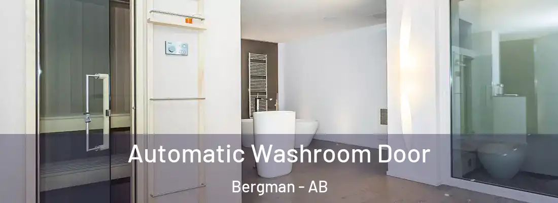  Automatic Washroom Door Bergman - AB