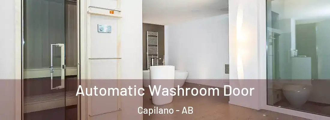 Automatic Washroom Door Capilano - AB