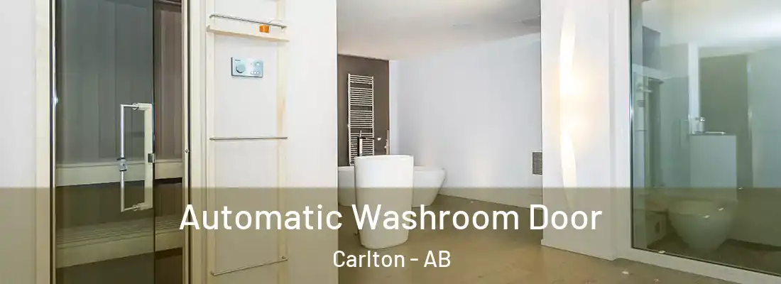  Automatic Washroom Door Carlton - AB