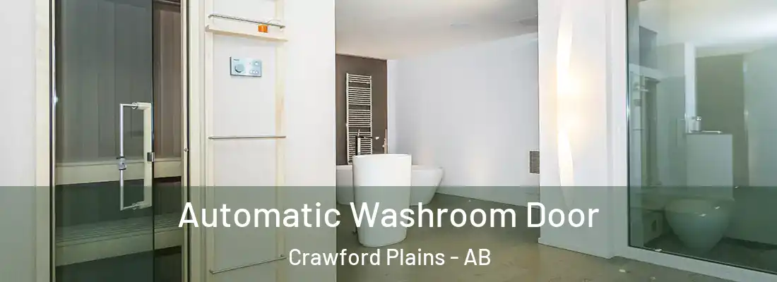  Automatic Washroom Door Crawford Plains - AB