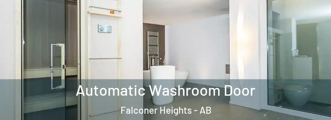  Automatic Washroom Door Falconer Heights - AB