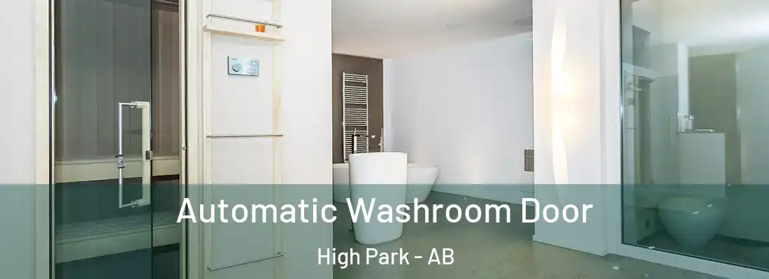  Automatic Washroom Door High Park - AB