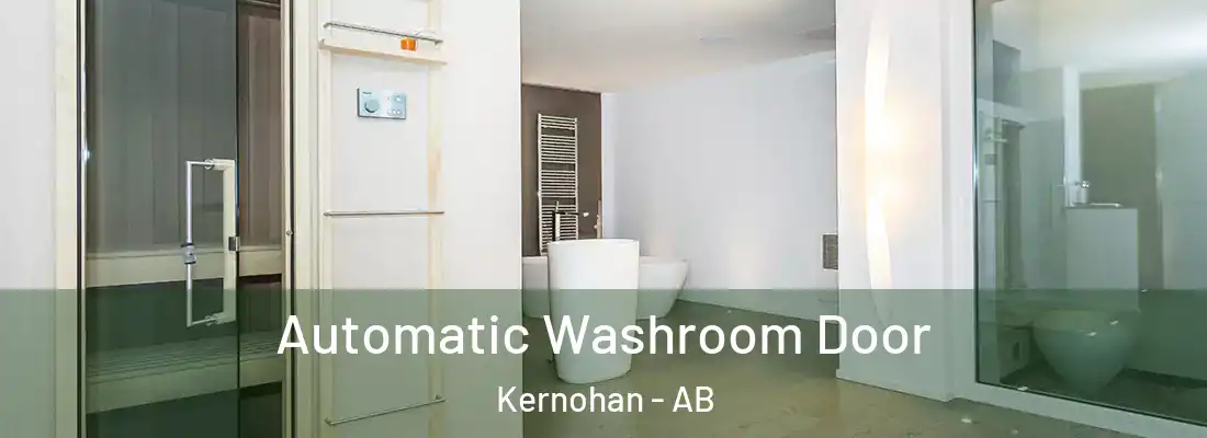  Automatic Washroom Door Kernohan - AB