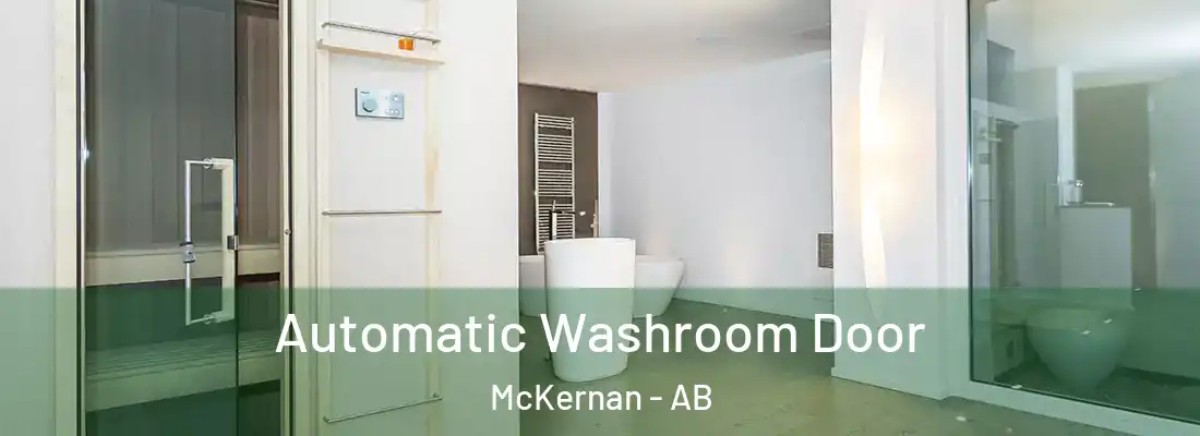  Automatic Washroom Door McKernan - AB