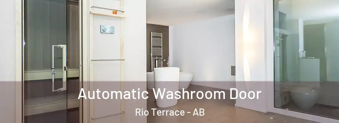  Automatic Washroom Door Rio Terrace - AB