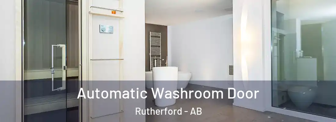  Automatic Washroom Door Rutherford - AB