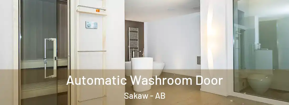  Automatic Washroom Door Sakaw - AB