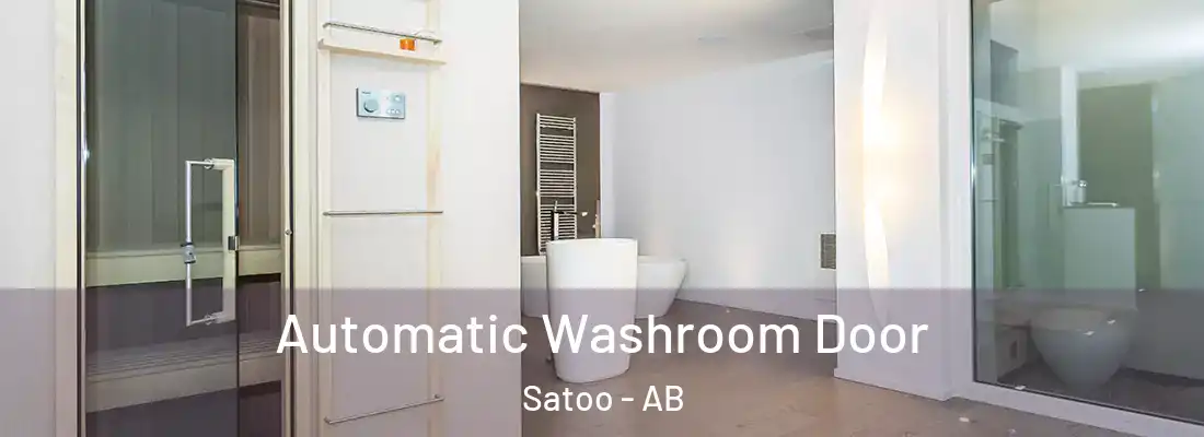  Automatic Washroom Door Satoo - AB