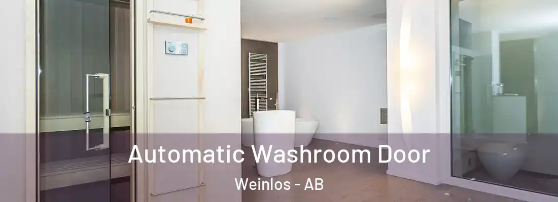  Automatic Washroom Door Weinlos - AB