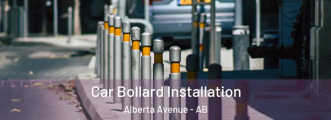  Car Bollard Installation Alberta Avenue - AB